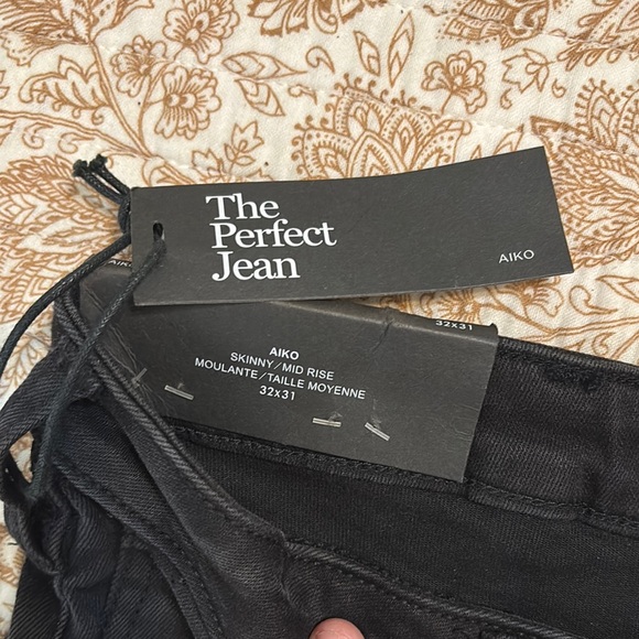 NWT Silver Jeans | Sz. 32 Women's Mid-Rise Black Skinny Jeans - Picture 9 of 12